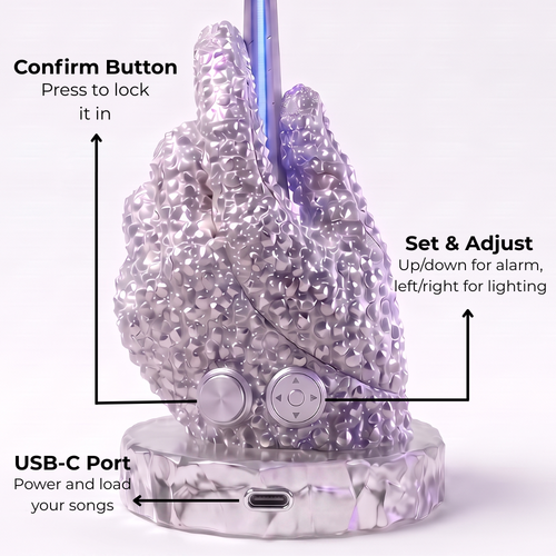 GlowStar Alarm Clock