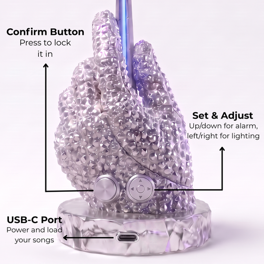 GlowStar Alarm Clock